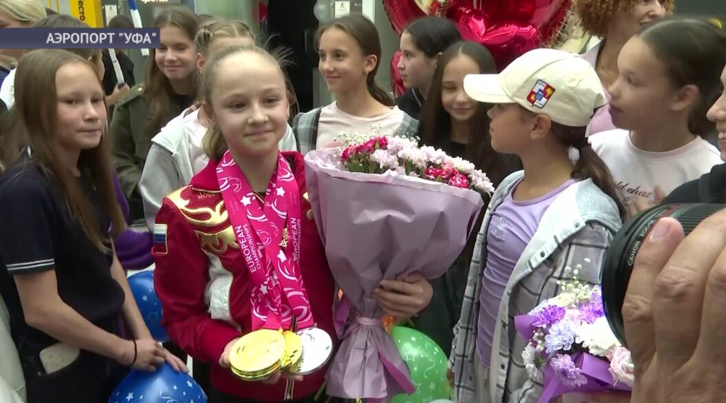 Полина Дмитриева, завоевавшая пять медалей первенства Европы, вернулась в Уфу